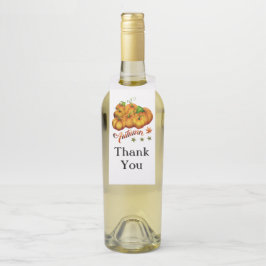 Colgador Para Botellas Calabazas de otoño