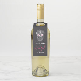 Colgador Para Botellas Calavera Skull Te han enganchado Halloween