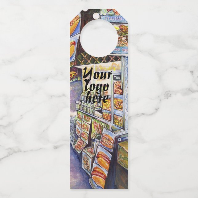 Colgador Para Botellas Carga de trabajo artística extraordinaria (Anverso)