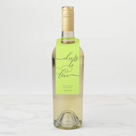 Colgador Para Botellas Celebración de fiesta Cyber Lime Jet Black Signatu