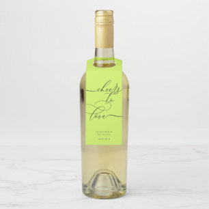 Colgador Para Botellas Celebración de fiesta Cyber Lime Jet Black Signatu