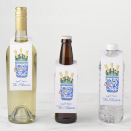 Colgador Para Botellas Chinoiserie Watercolor Wine Ice Bucket