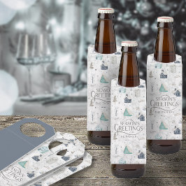 Colgador Para Botellas Cómodo Navidades del hogar ID985 Verde azulado