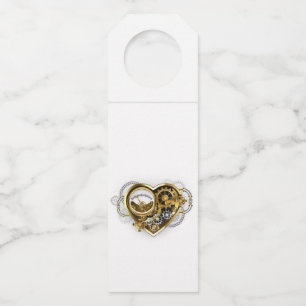 Colgador Para Botellas Corazón de vapor con un manómetro