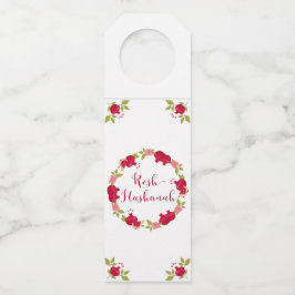 Colgador Para Botellas Corona de flores de granada para el Año Nuevo de R