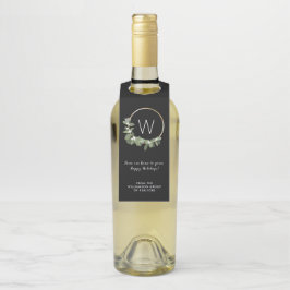 Colgador Para Botellas Corona de Navidad moderna regalo corporativo para 