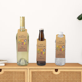 Colgador Para Botellas Cuerno de la Abundancia de Acción de Gracias