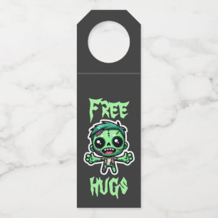 Colgador Para Botellas Cute, zombie divertido