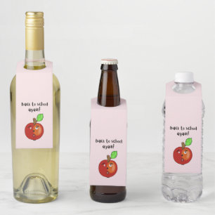 Colgador Para Botellas De vuelta a la manzana escolar