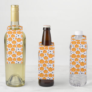 Colgador Para Botellas Desfile de Calabazas de Halloween