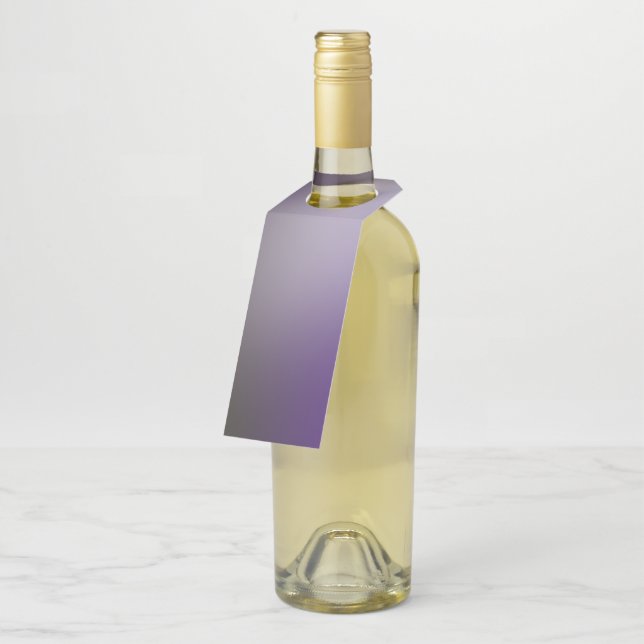 Colgador Para Botellas Diseño abstracto degradado borroso ombre púrpura n (En perspectiva)