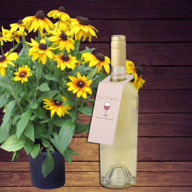 Colgador Para Botellas Edad A Perfection Wine 50 cumpleaños (Subido por el creador)