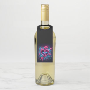 Colgador Para Botellas El amor el día de San Valentín duele el corazón de