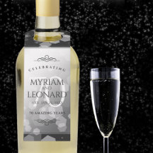 Elegante 70º Aniversario de Bodas de Platino