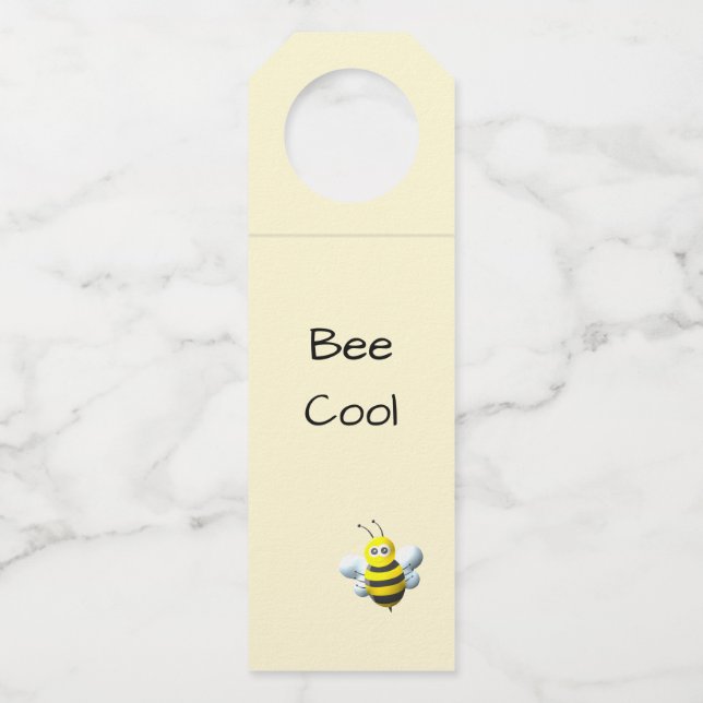 Colgador Para Botellas Enfria con Bumblebee (Anverso)