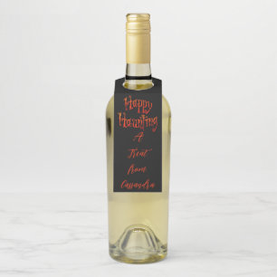 Colgador Para Botellas Feliz Persecución Personalizada
