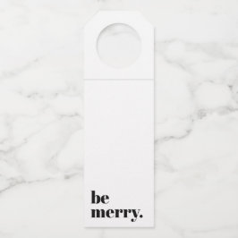 Colgador Para Botellas Festividades Minimalistas de moda