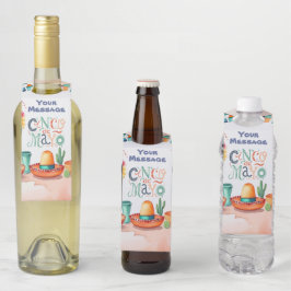 Colgador Para Botellas Fiesta Cinco De Mayo