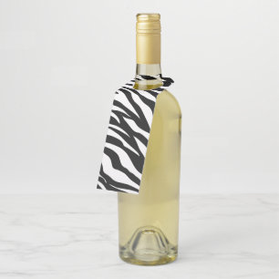 Colgador Para Botellas Fiesta de cumpleaños safari chic con estampado de 