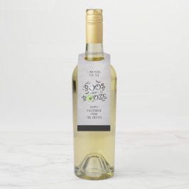 Colgador Para Botellas Fiesta de Halloween de Smoray Boos y Booze