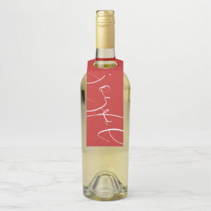 Colgador Para Botellas Fiesta roja alegre