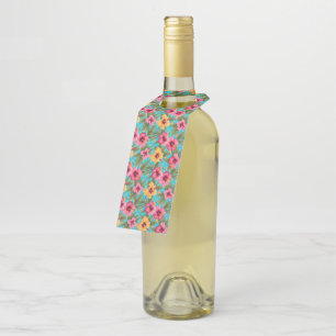 Colgador Para Botellas Flor tropical de piña