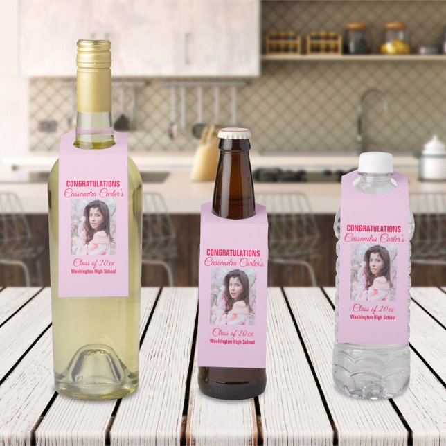 Colgador Para Botellas Foto de Graduada Elegante (Subido por el creador)