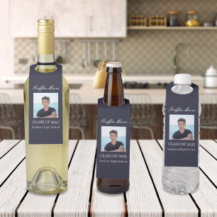 Colgador Para Botellas Foto de Guy Grad Modern Graduate Personalizado