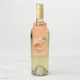 Colgador Para Botellas Frutas otoñales