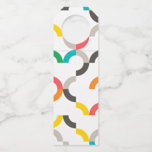 Colgador Para Botellas Genial, moderno, colorido, tendencia circular geom