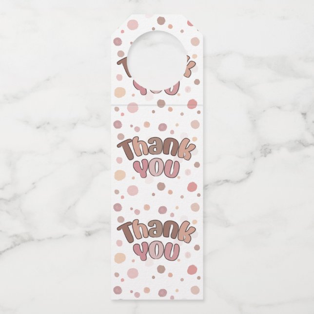 Colgador Para Botellas Gracias (Anverso)