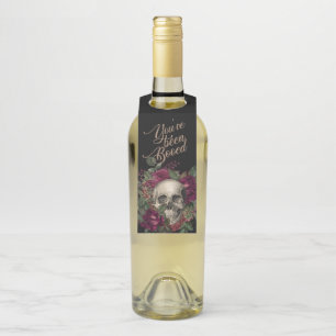 Colgador Para Botellas Halloween, Calavera, Halloween Gótico, suministros
