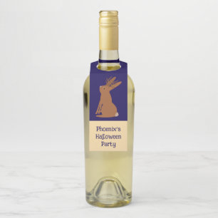 Colgador Para Botellas Halloween Jackalope Trick o Tret Personalizado