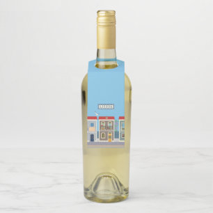 Colgador Para Botellas Hermosas casas portuguesas con azulejos o azulejos