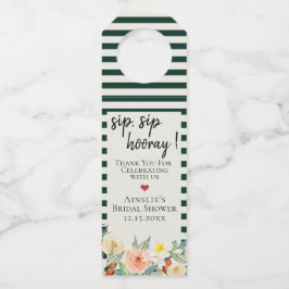 Colgador Para Botellas Jardín De Flores