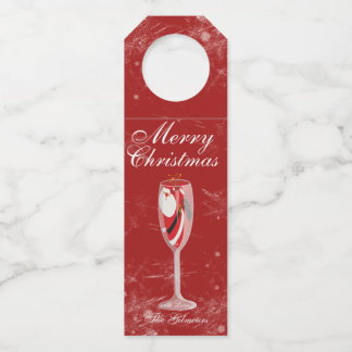 Colgador Para Botellas Jolly Navidades vitorea con Santa Champagne