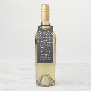 Colgador Para Botellas La Colección de Luces de Cadenas en Pizarra para B