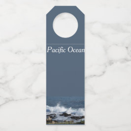 Colgador Para Botellas La ola del Océano Pacífico    