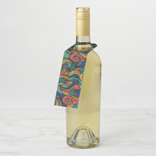 Colgador Para Botellas Lana Paisley coronada