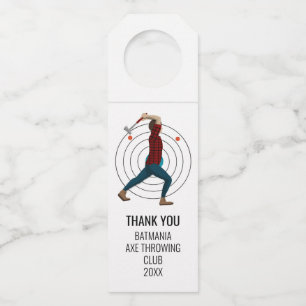 Colgador Para Botellas Lanzamiento de hacha