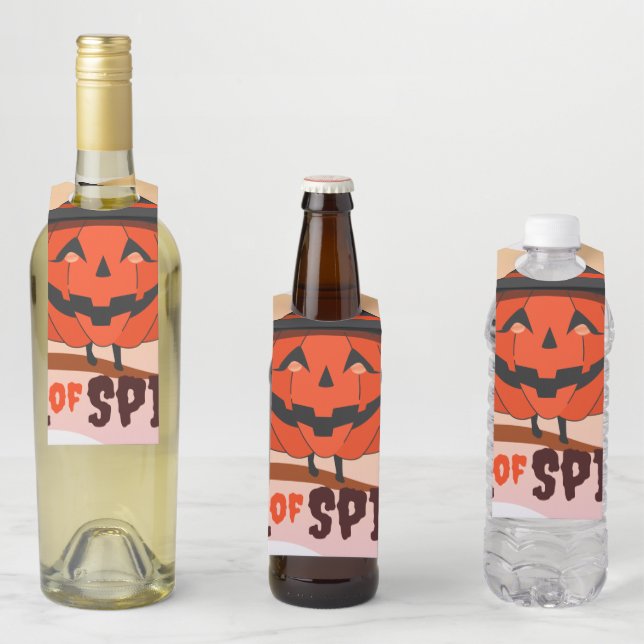 Colgador Para Botellas Llamada de Espíritu de Halloween (In situ)