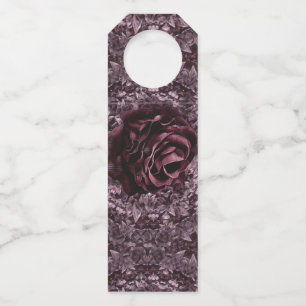Colgador Para Botellas Mandala de rosa 