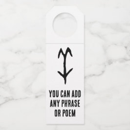 Colgador Para Botellas Maravillosa cabra-zoíaca china-#001-