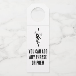 Colgador Para Botellas Maravillosa rata de zodiaco chino-#001-