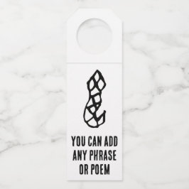 Colgador Para Botellas Maravillosa serpiente zodiaca china-#001-