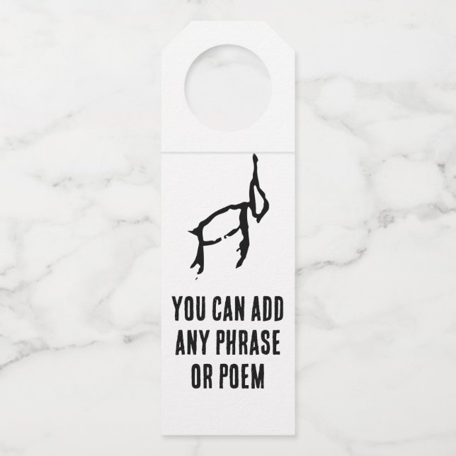 Colgador Para Botellas Maravilloso Conejo Zodiaco Chino-#001- (Anverso)