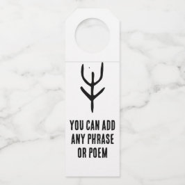 Colgador Para Botellas Maravilloso Zodiac-Ox chino-#001-