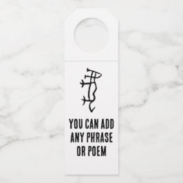 Colgador Para Botellas Maravilloso Zodiaco Chino-Tigre-#001-