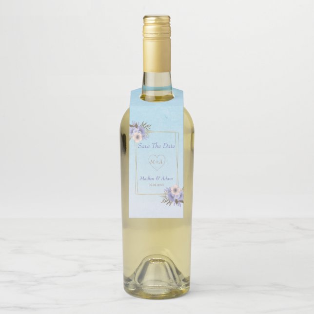 Colgador Para Botellas Marcos Y Flores (En botella)