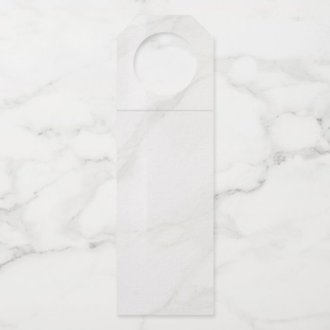 Colgador Para Botellas Mármol Blanco (Anverso)